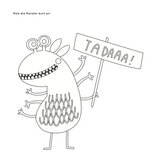 MILLAS MONSTER MALBUCH