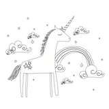 MILLAS EINHORN MALBUCH