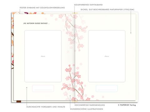 DEIN LEBEN IN EINEM BUCH (beige) – Ansicht 2
