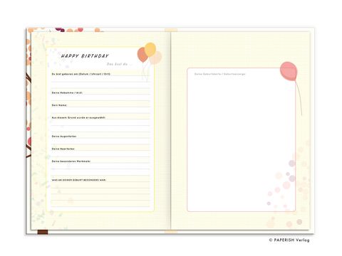 DEIN LEBEN IN EINEM BUCH (beige) – Ansicht 3