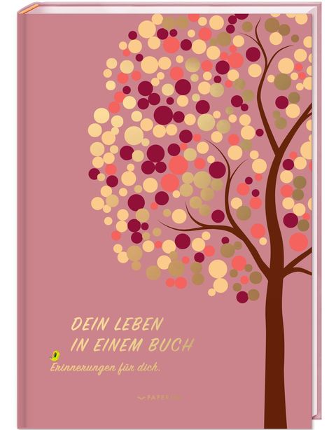 DEIN LEBEN IN EINEM BUCH (rosé) – Cover