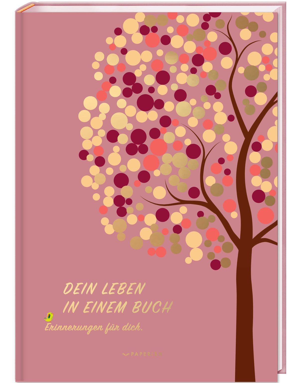 DEIN LEBEN IN EINEM BUCH (rosé) – Cover