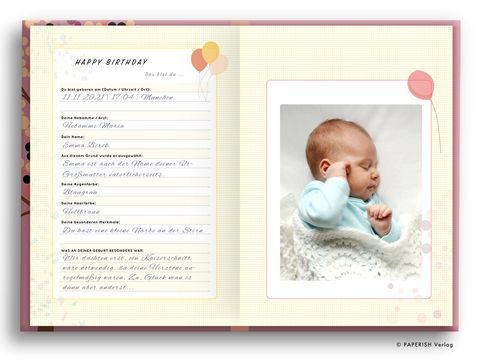 DEIN LEBEN IN EINEM BUCH (rosé) – Ansicht 3