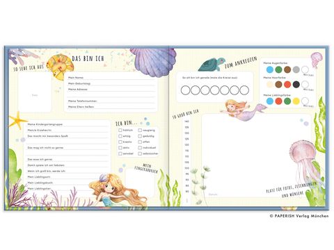 Kindergartenfreunde – MEERJUNGFRAU – Ansicht 2