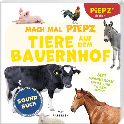 Mach mal PIEPZ® – Tiere auf dem Bauernhof – Cover