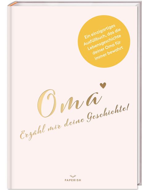 Oma, erzähl mir deine Geschichte! – Cover