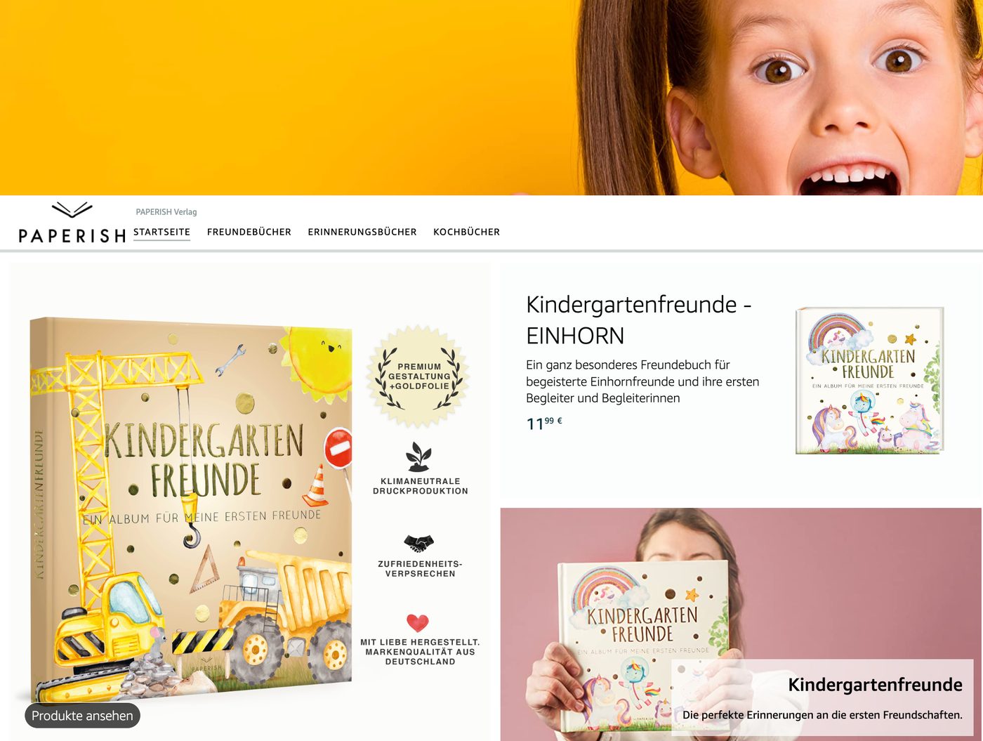 PAPERISH Store auf Amazon