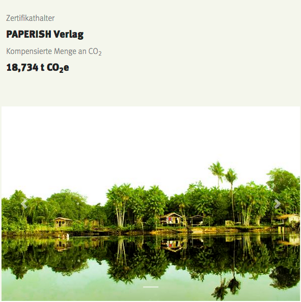 PAPERISH® Klimaschutz in Brasilien