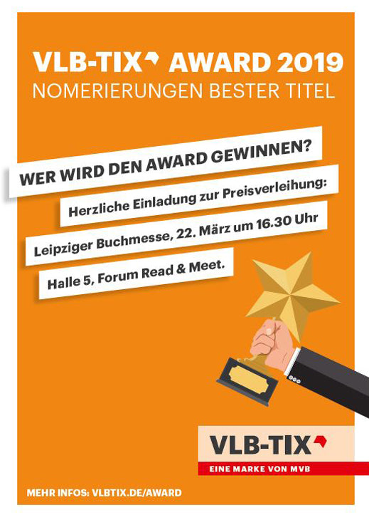 VLB TIX "Bester Titel 2019" Nominierung